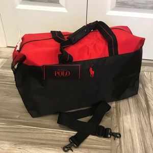 Polo Ralph Lauren Duffel Bag Weekender Travel NEW